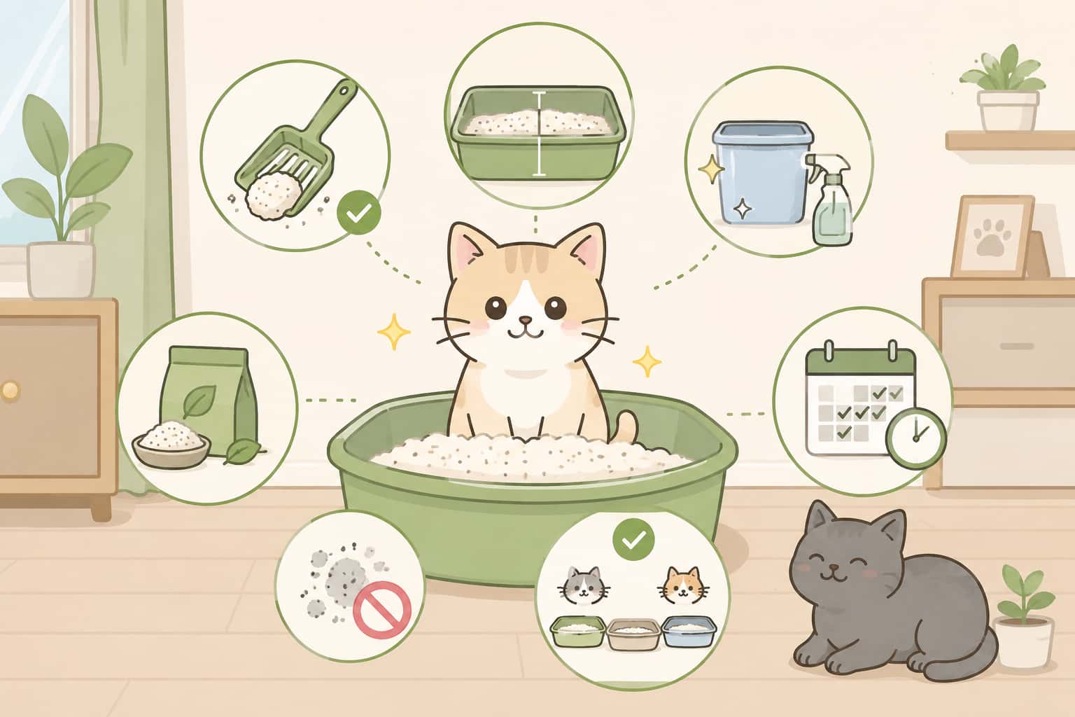 고양이 화장실 냄새가 심해지는 이유는 무엇일까? 효과적인 해결 방법 총정리